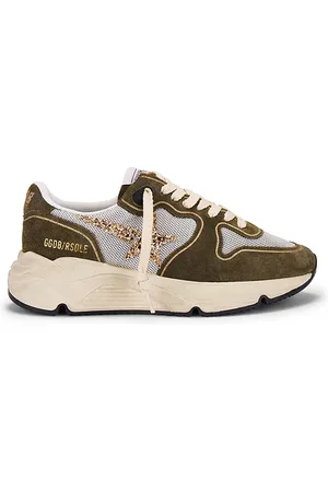 Golden Goose Running Sole Sneaker in Olive. - size 35 (also in 36, 37, 38, 39, 40, 41)
