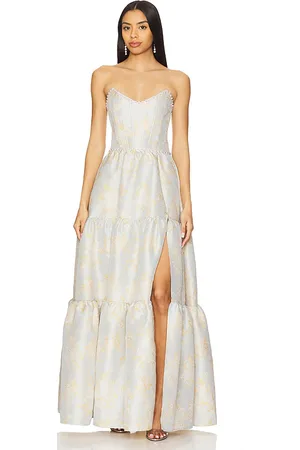 V. Chapman Vivian Coreset Gown in Baby Blue. - size 0 (also in 12, 2)