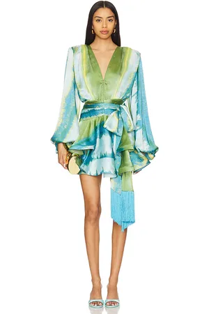 Bronx and Banco Bedouin Coastal Mini Dress in Blue. - size L (also in XS)