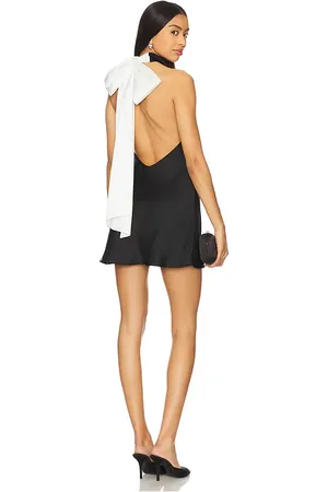 Show Me Your Mumu X REVOLVE Lisa Mini Dress in Black. - size L (also in M, S, XL, XS)
