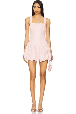 MORE TO COME Blair Mini Dress in Rose. - size L (also in M)