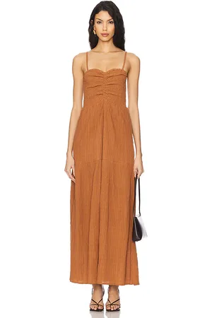 L*Space Mallorca Dress in Brown. - size L (also in M, S, XL, XS)