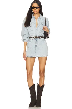 BLANK NYC Denim Dress in Blue. - size L (also in M, S, XS)