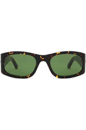 Pleasures Eazy Sunglasses in Brown.