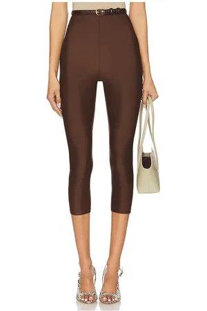 The Andamane Holly Capri Leggings in Brown. - size 38/XS (also in 40/S, 42/M)