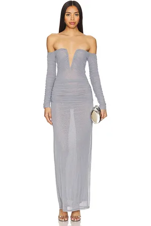 House of Harlow X REVOLVE Odella Maxi Dress in Slate. - size L (also in M, S, XL, XS, XXS)