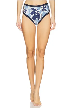 Simkhai High Waist Bottom in Blue. - size L (also in M, S)