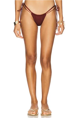 Sommer Farrah Bikini Bottom in Burgundy. - size M (also in XS)