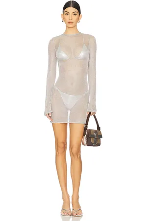 superdown Francoise Mini Dress in Metallic . - size L (also in M, S, XL, XS, XXS)