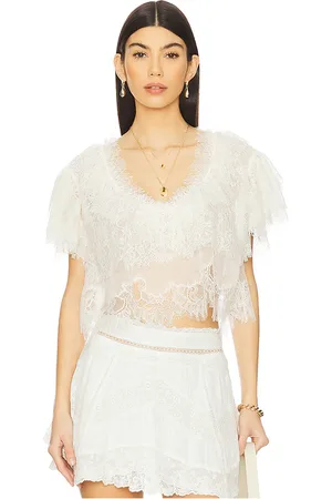 LOVESHACKFANCY Vienne Top in . - size L (also in XL)