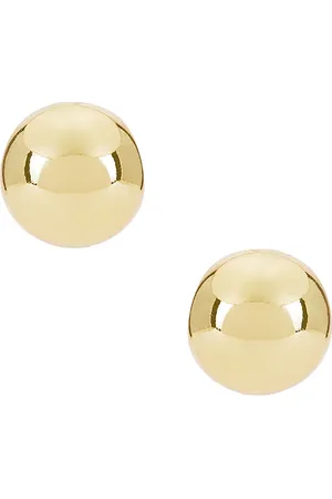 Natalie B Jewelry Jae Hoop in Metallic .