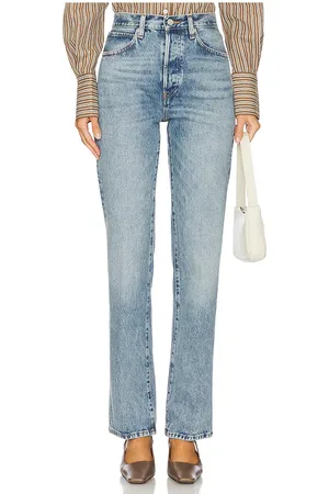 Frame Vertical Straight Leg in Blue. - size 25 (also in 30, 32, 34)
