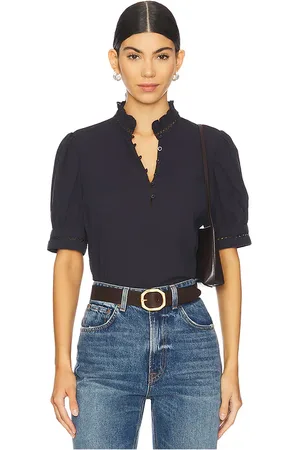 Frame The Ruffle Collar Top in . - size M (also in S, XS)