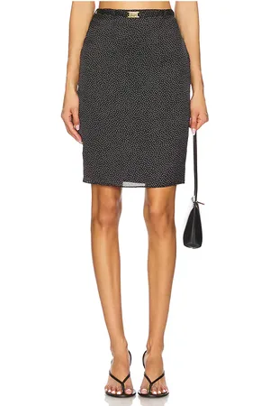 ALEXIS Giotto Skirt in Black. - size L (also in M, S, XS)