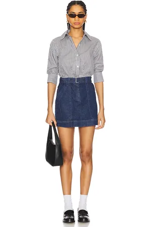 Simkhai Harlowe Combo Dress in Navy. - size 0 (also in 10, 2, 4, 6, 8)
