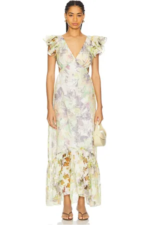 MISA Septima Dress in Green. - size L (also in M, S, XL, XS, XXS)
