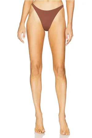 L*Space Leilani Bikini Bottom in Brown. - size L (also in M, S, XL, XS)