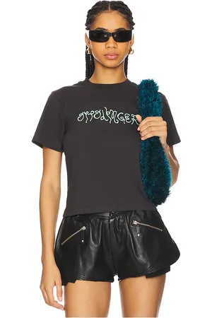 OTTOLINGER Fitted T-Shirt With Puff Paint in . - size L (also in M, S, XS)