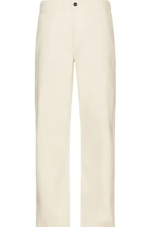 Brixton Surplus Herringbone Relaxed Trouser Pants in Ivory. - size 30 (also in 33)