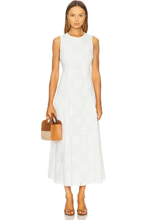 Ivy & Oak Marca Rose Maxi Dress in White. - size 32 (also in 36, 40)