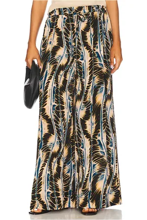 ULLA JOHNSON Sawyer Pant in Black, Blue. - size 10 (also in 4, 6, 8)