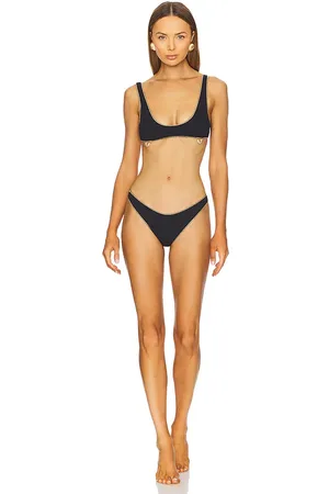 Oseree Jersey Piercing Sporty Bikini Set in . - size L (also in M, S)