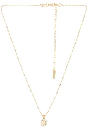 Natalie B Jewelry Count Your Blessings Necklace in Metallic .