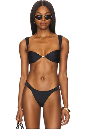 Sommer Soriya Bikini Top in Black. - size L (also in M, XS)