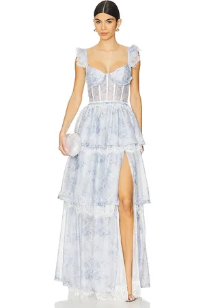 V. Chapman Jolie Gown in Baby Blue. - size 0 (also in 10, 2, 4, 6, 8)