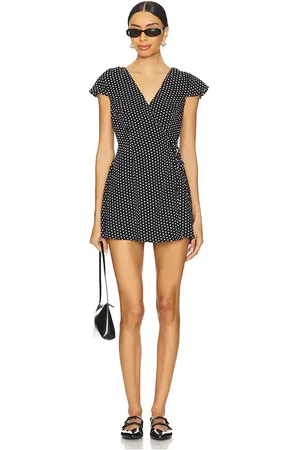 Frankies Bikinis Lucy Dress in Black. - size S (also in XL, XS)