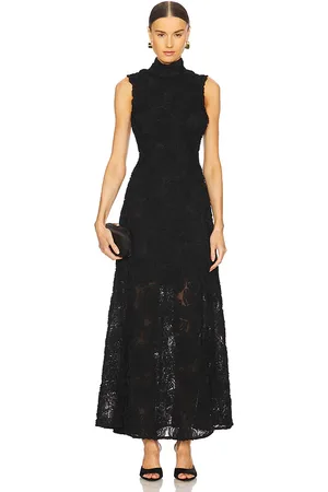 ROTATE Flower Mesh Maxi Dress in . - size 32 (also in 34, 36)