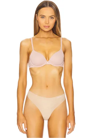 Calvin Klein Calvin Klein Attraction Lightly Lined Demi Bra in Rose. - size 32B (also in 32C, 32D, 34A, 34B, 34C, 34D, 36B, 36C, 36D)