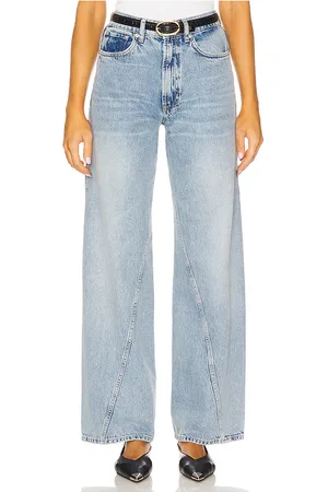 ANINE BING Brie Jean in Blue. - size 25 (also in 26, 27, 28, 29, 30, 31, 32)
