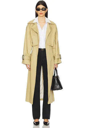 Gestuz Souri Trenchcoat in Beige. - size 32 (also in 34, 36, 38, 40)