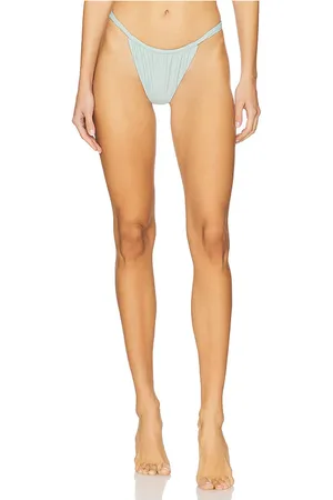 Belle Bare Bikini Bottom in Green. - size L (also in XL)