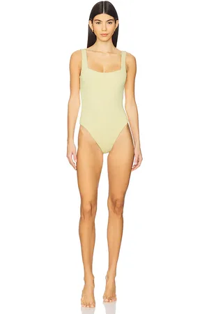 Show Me Your Mumu The Scrunch One Piece in Lemon. - size S (also in XS)
