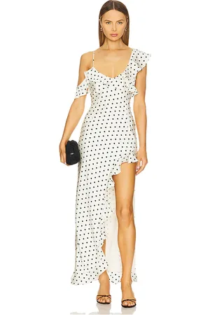 Runaway The Label Karlita Maxi Dress in White. - size L (also in M, S, XL, XS, XXL)
