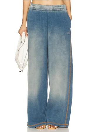 Diesel Zenia Wide Leg in Blue. - size L (also in M, S, XS)