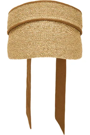 Lack of Color Linen Visor in Neutral.