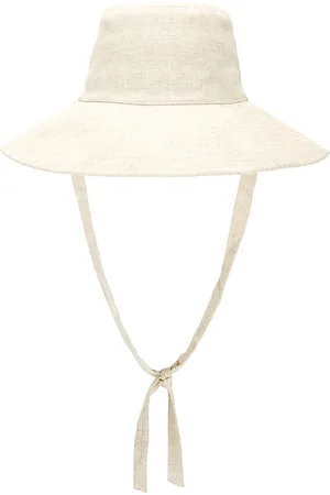 Lack of Color Summer Bucket Hat in Cream. - size M/L (also in S/M)