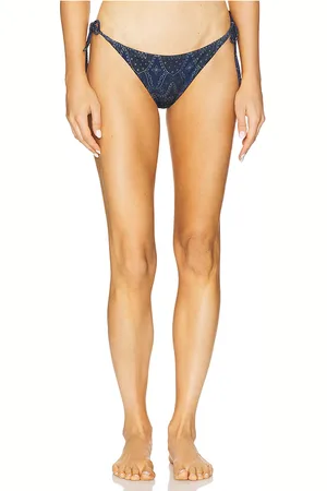 Peixoto Tonie Bikini Bottom in Navy. - size L (also in M, S, XL, XS)