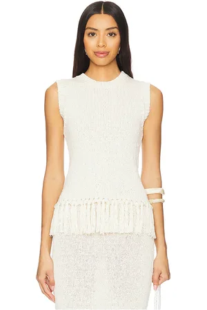 4th & Reckless Lauryn Knit Fringe Top in . - size M (also in XL)