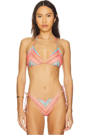 PQ Triangle Bikini Top in Pink. - size L (also in M, S)