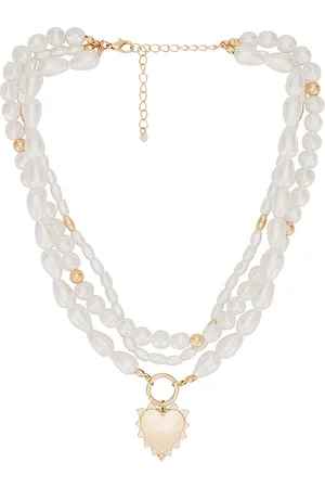 8 Other Reasons Lover Charm Necklace in Metallic .