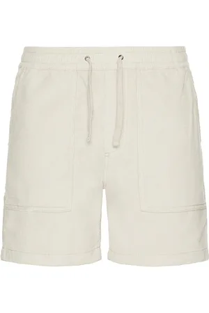Faherty Essential Corduroy Shorts in Cream. - size S (also in XL/1X)