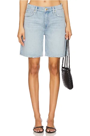 Hudson X Brooks Nader Bayou Boyfriend Short in Blue. - size 24 (also in 26, 27, 28, 29, 31, 32)