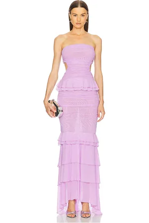 Michael Costello X REVOLVE Giana Gown in Lavender. - size L (also in M)