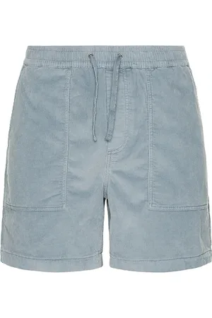 Faherty Essential Corduroy Shorts in Slate. - size L (also in S, XL/1X)