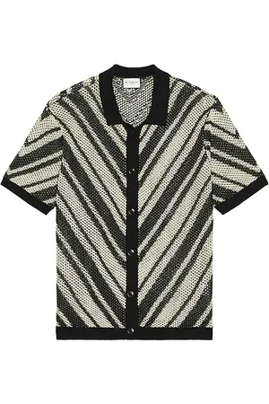 Runaway The Label Finn Shirt in Black. - size L (also in M, S, XL/1X)