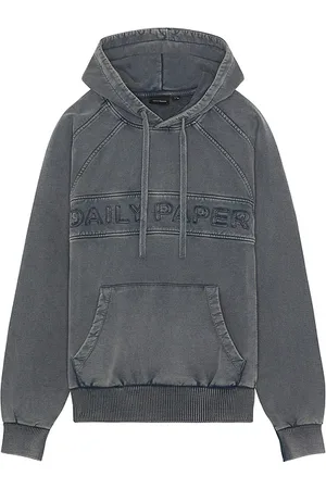 Daily paper Garment Wash Hoodie in Grey. - size L (also in M, S)